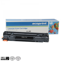 Toner ECOPRINT équivalent à (1870B002) - (712) BLACK (NOIR)