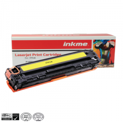 Toner générique INK ME équivalent à HP 410A (CF412A) - YELLOW (JAUNE)