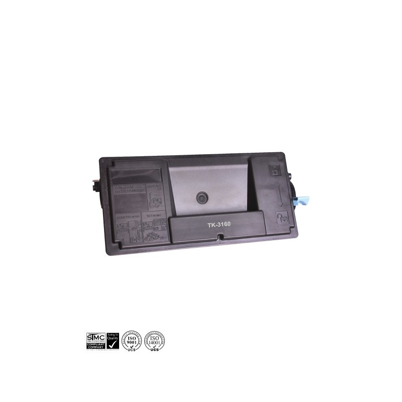 Toner Compatibile Kyocera TK3160 Nero – 12500 Pagine Con Chip, Per Stampanti Laser