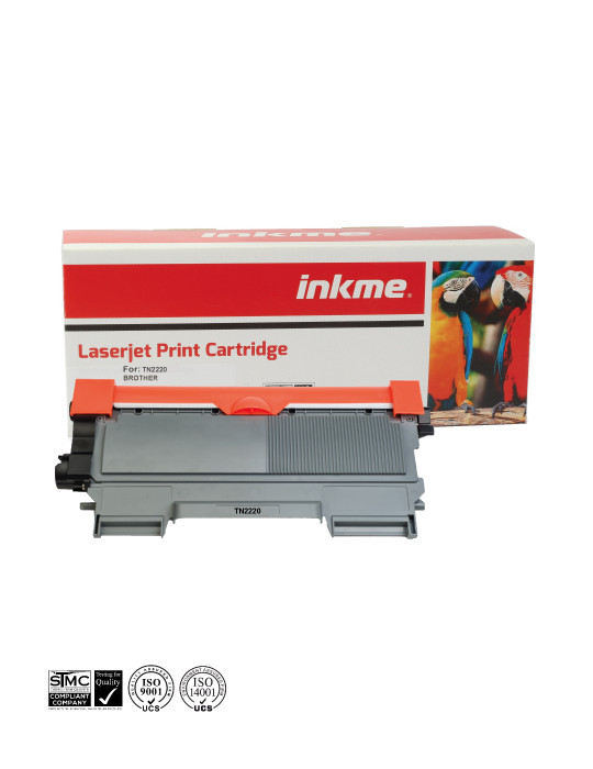 Toner BROTHER (TN2220)  Adaptable - Noir