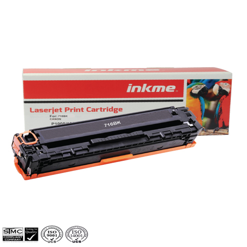 Toner CANON 716BK (1980B002AA) Adaptable - NOIR
