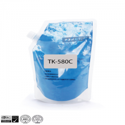 KYOCERA TK-580C - Toner en poudre (1kg) Bleu