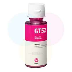 HP GT52 Magenta, Bouteille d'encre Compatible  HP GT-52 Tank M0H55AE magenta -