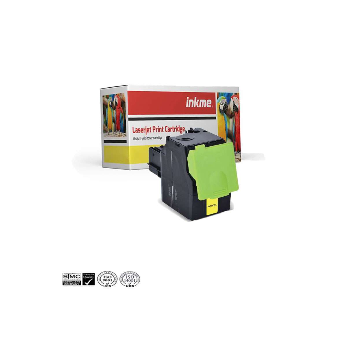 Toner LEXMARK générique (70C80Y0) - Jaune