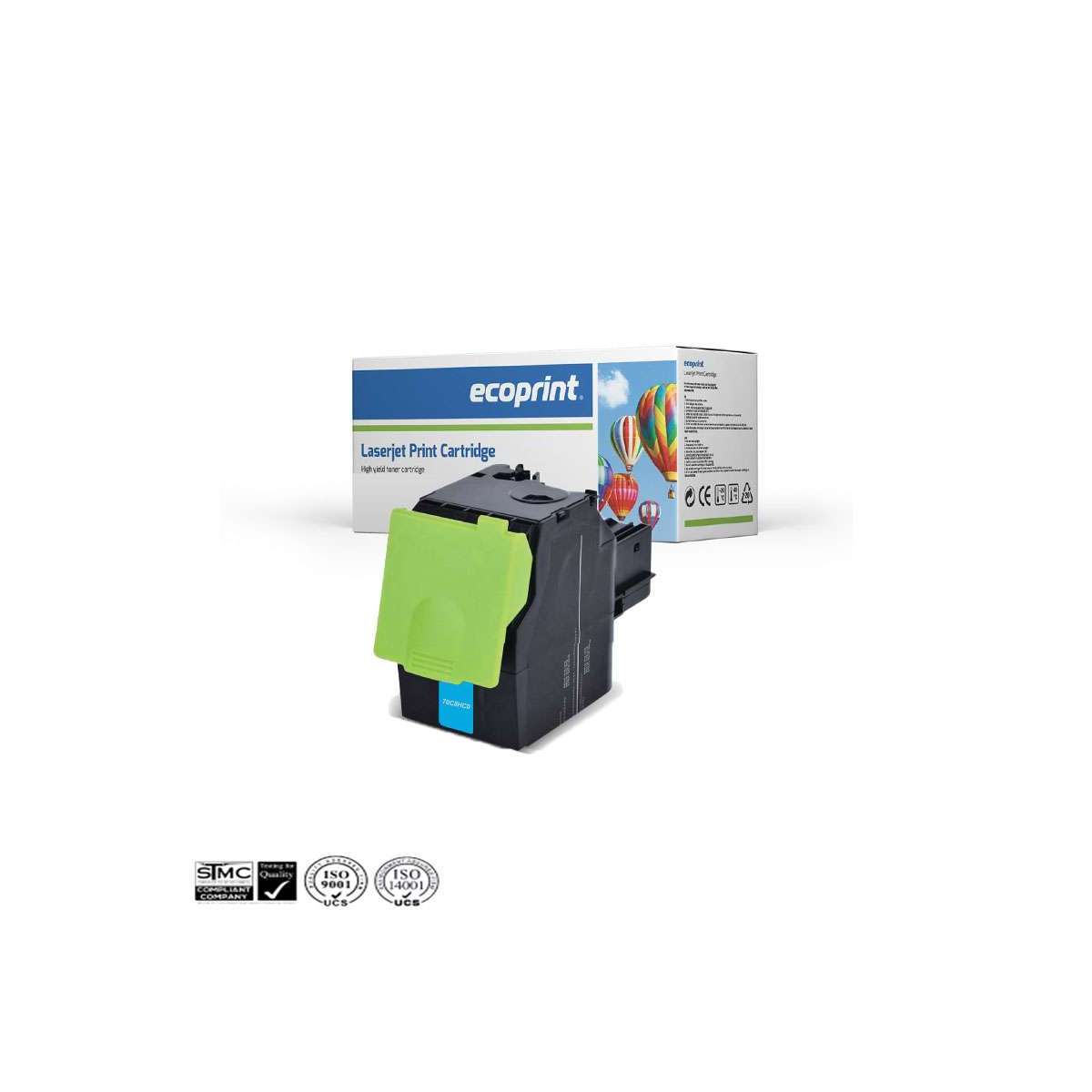 Toner Lexmark (70C20C0) Premium - Bleu