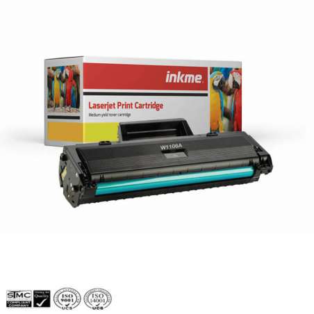 Toner HP 106A (W1106A) Adaptable - NOIR