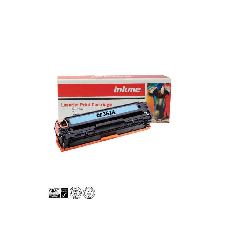 Toner HP 312A (CF381A) Adaptable - CYAN