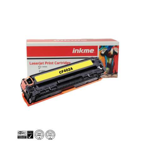 Toner HP 201A (CF402A) Adaptable - JAUNE