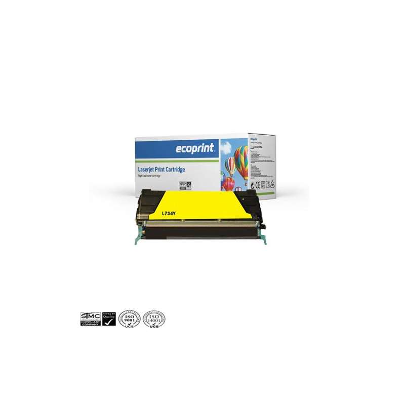 Toner Lexmark  (C734A1YG) - JAUNE