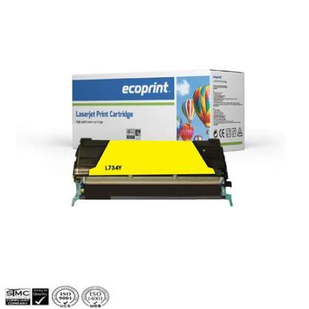 Toner Lexmark  (C734A1YG) - JAUNE