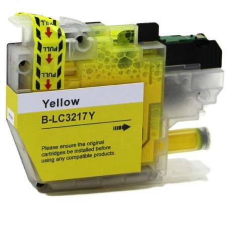 Cartouche d'encre BROTHER LC3217 adaptable - jaune