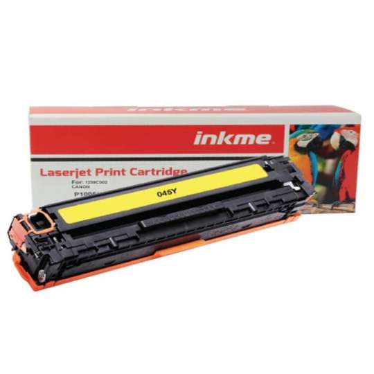 Toner CANON 045 (1239C002)  adaptable - Jaune