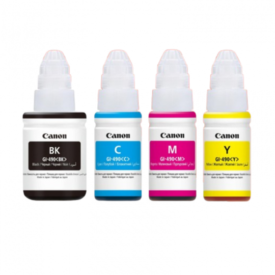 Pack Bouteille d’Encre adaptable CANON GI-490