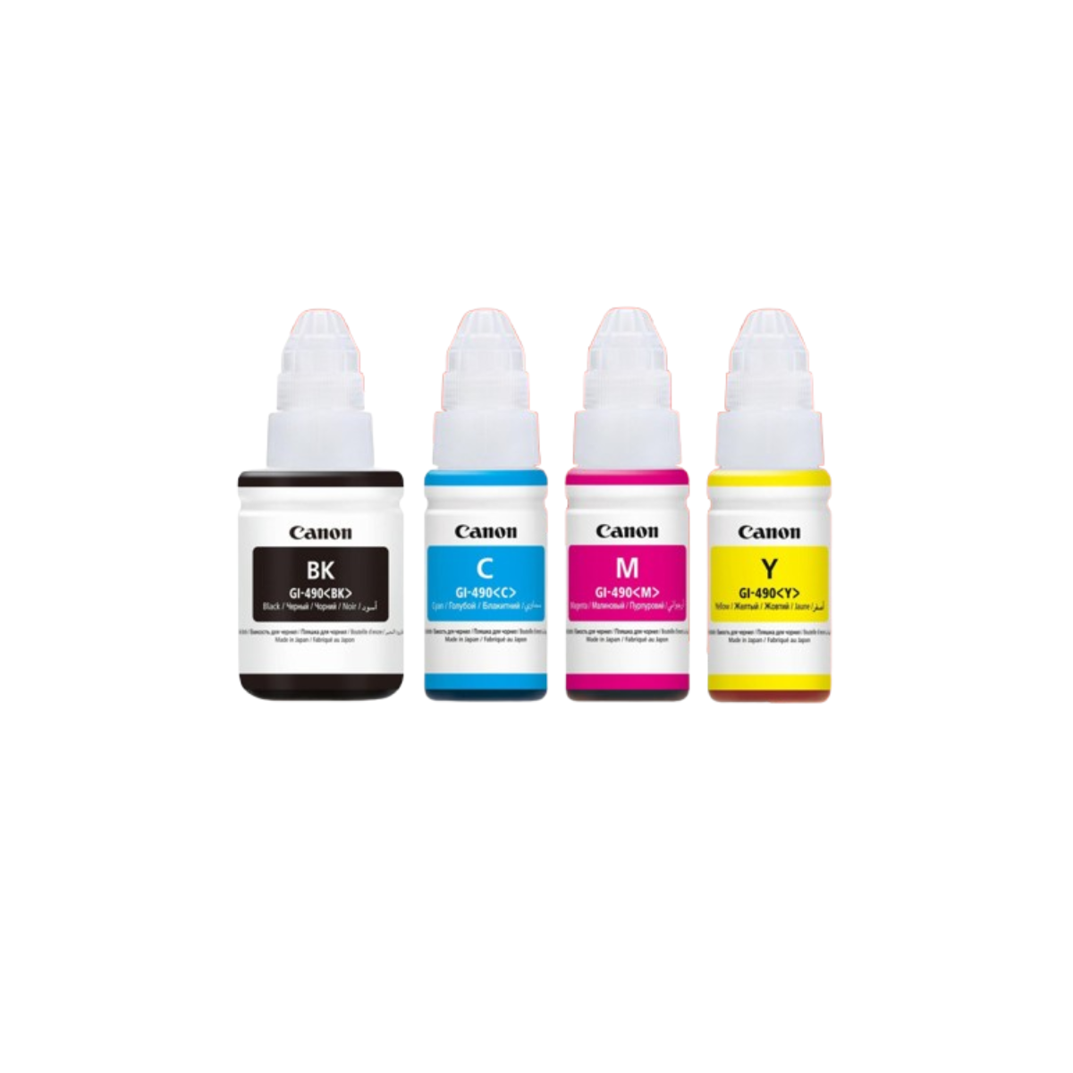 Pack Bouteille d’Encre adaptable CANON GI-490