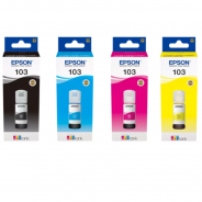 Pack Bouteille d’Encre adaptable EPSON - Imprimante couleur Tunisie