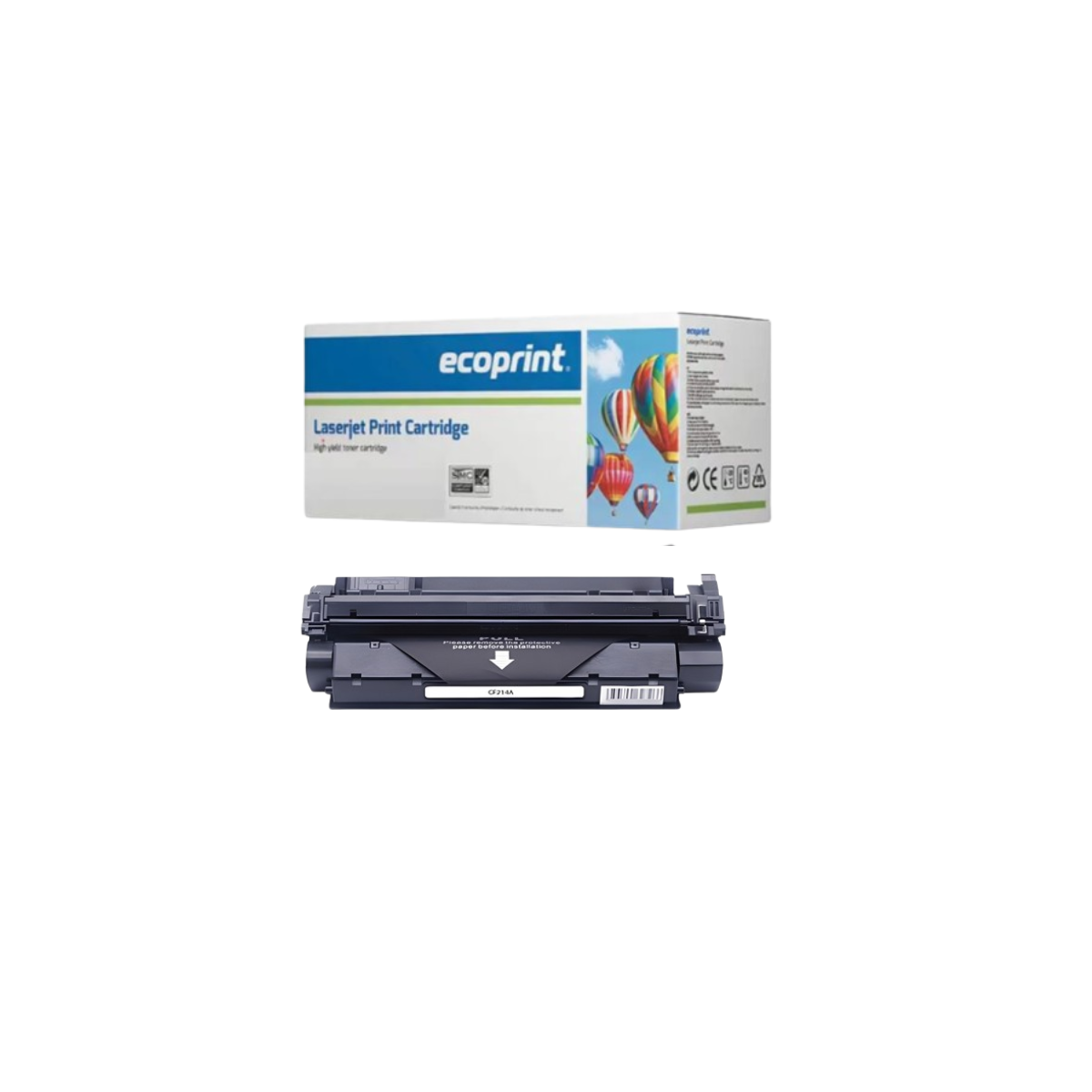 Toner MICR  HP 14A (CF214A)  compatible - NOIR