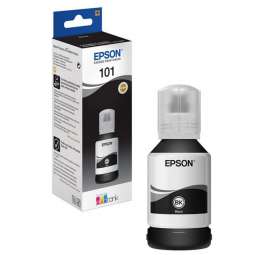BOUTEILLE D'ENCRE EPSON 101 (C13T03V14AA)  - NOIR