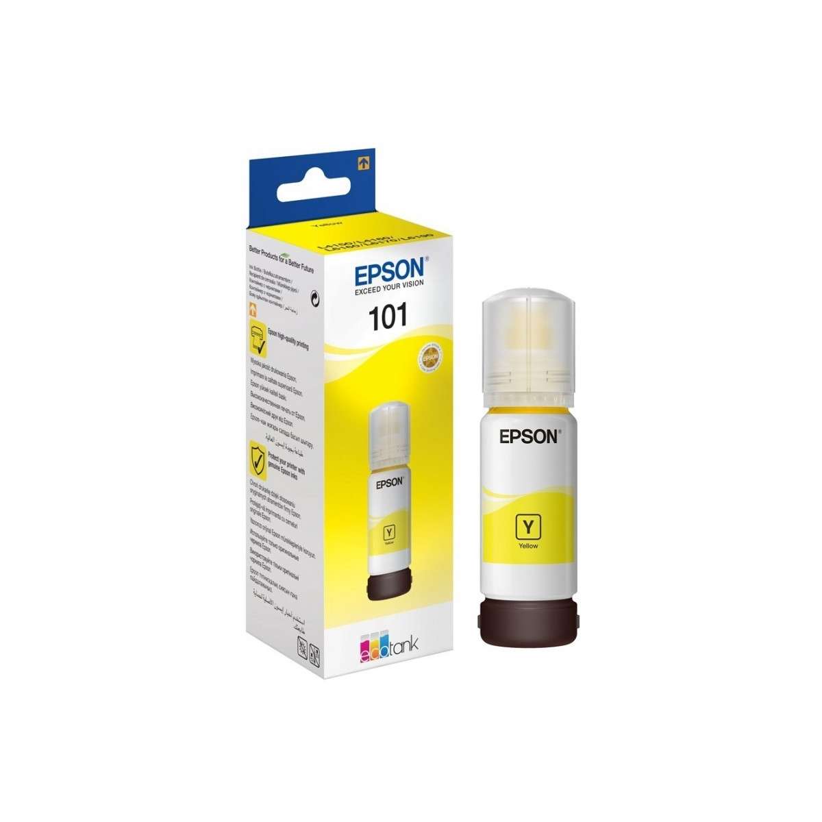 BOUTEILLE D'ENCRE EPSON 101 (C13T03V44A) -JAUNE