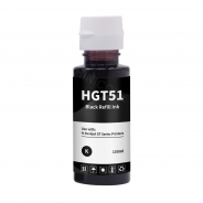 Bouteille d'encre HP GT51 Adaptable - Noir