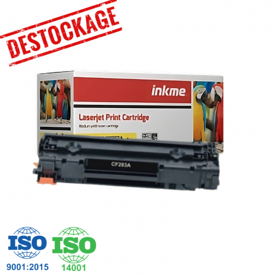 Toner HP 83A Laser (CF283A) adaptable - NOIR