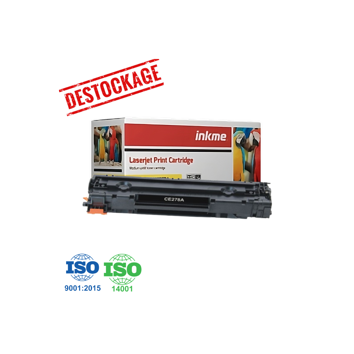 Toner HP Laser CE285A (85A) Adaptable - Noir