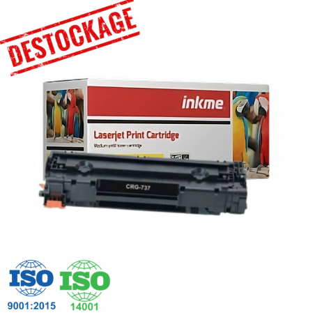 Toner CANON (CRG-737)  adaptable - NOIR