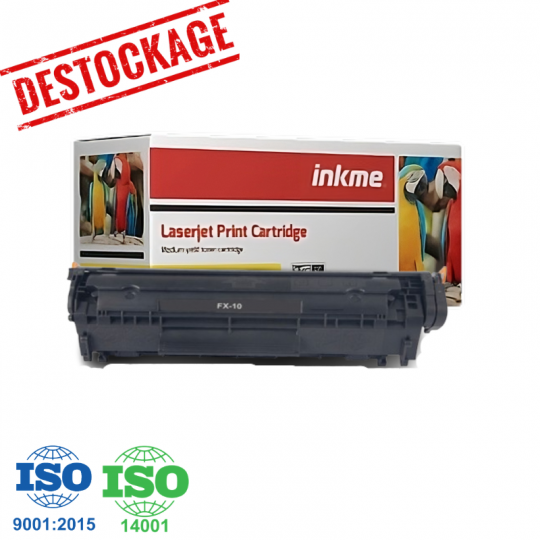 Toner CANON FX10 (0263B002) Adaptable - Noir