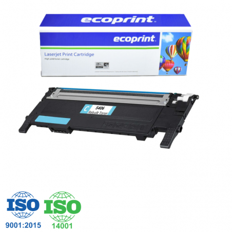 Toner Samsung CLT-C406S / ST984A - Cyan