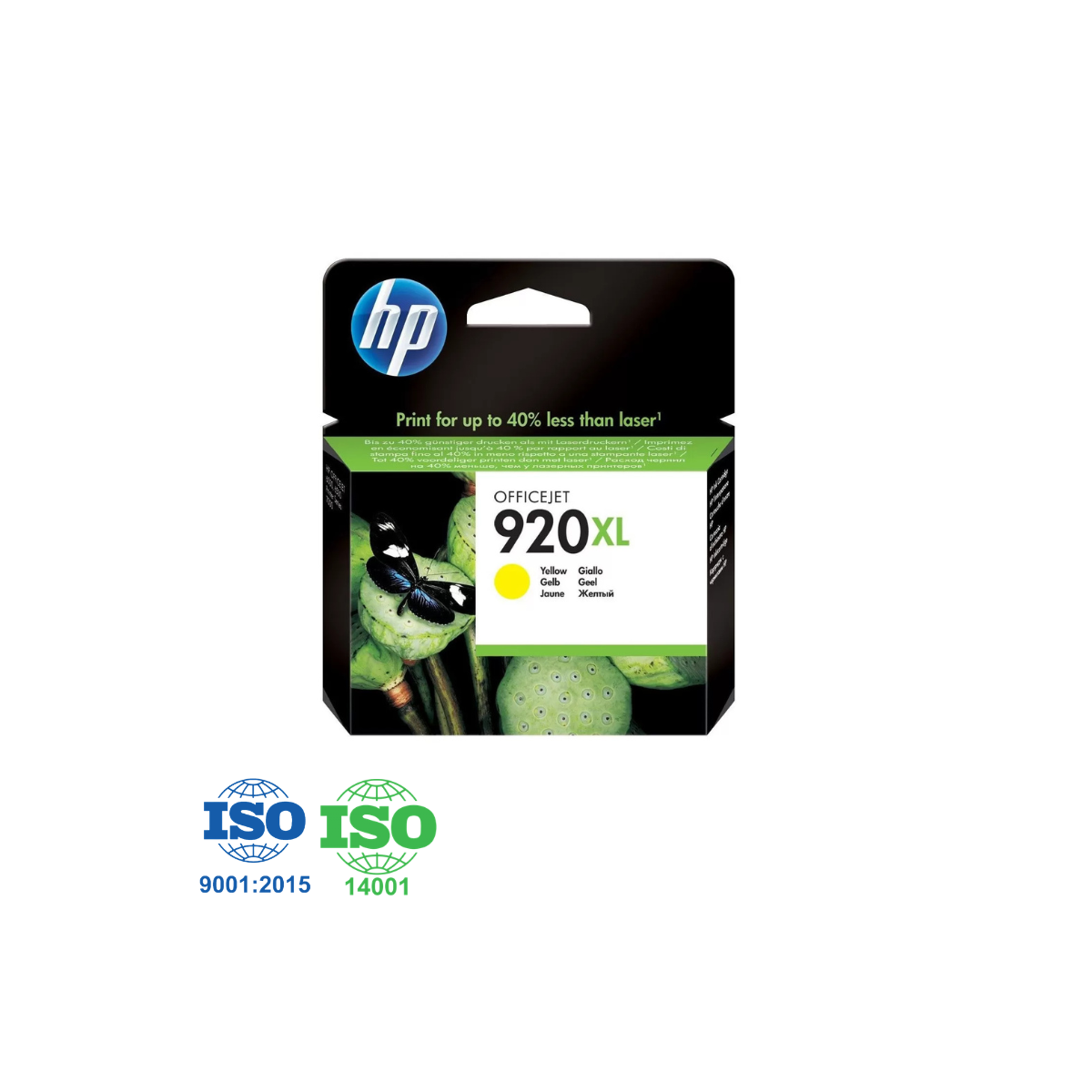 Cartouche jet d'encre Officejet HP 920XL - Jaune