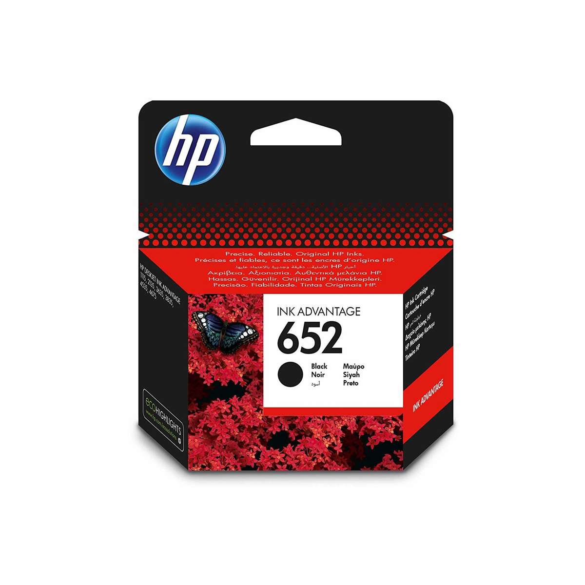 Cartouche Jet d’encre HP 652 –  Couleurs
