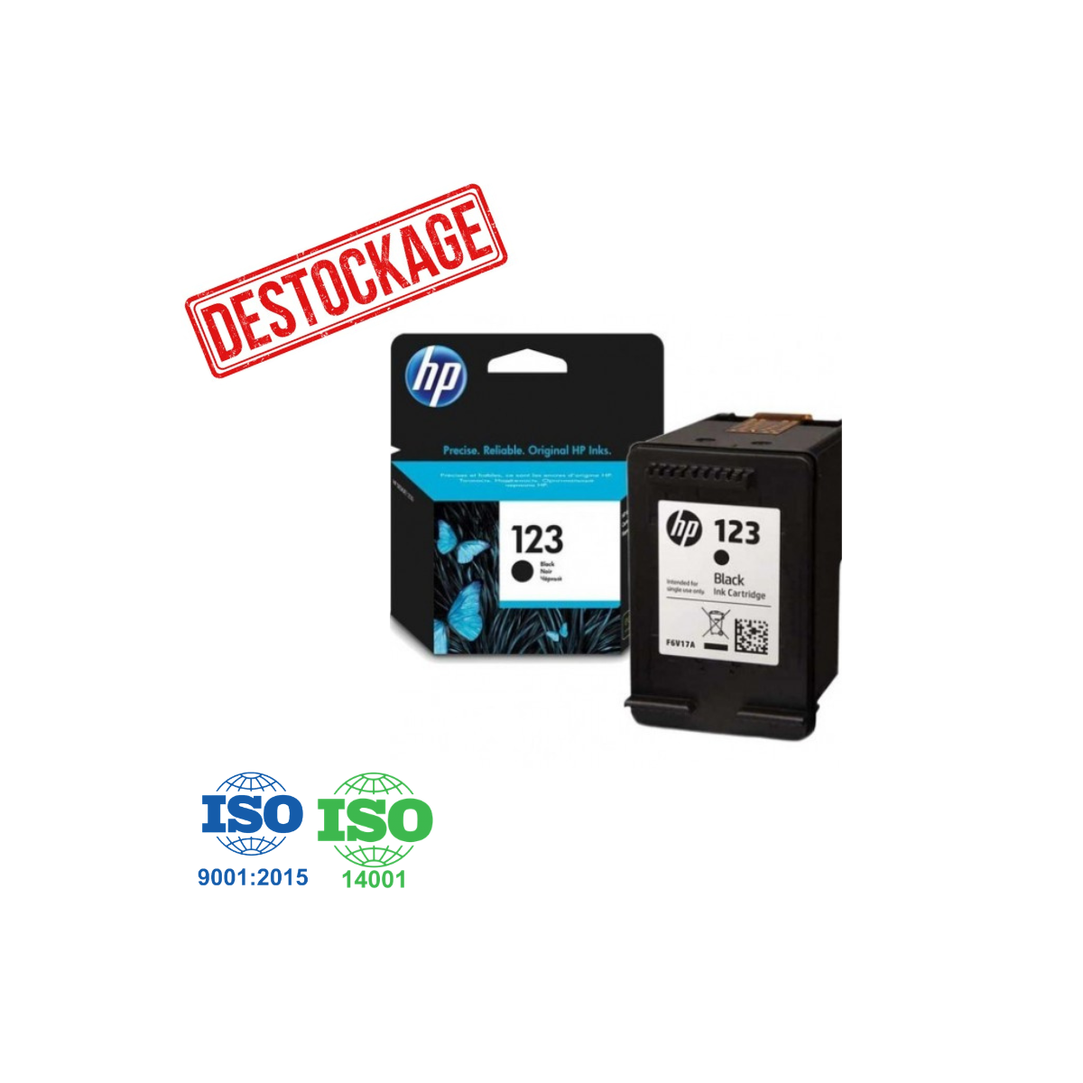Cartouche d'encre Compatible HP 132 - Noir