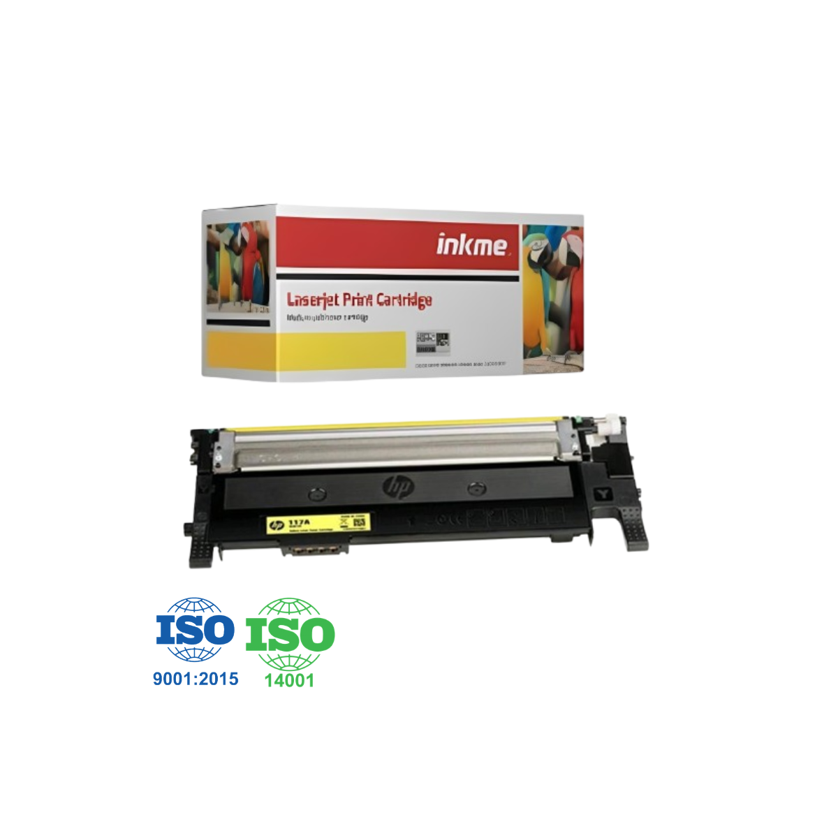 Toner Laser  Hp 117A Adaptable - Jaune