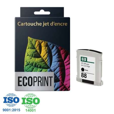 cartouche d'encre d'origine HP 88 (C9385AE)  - Noir