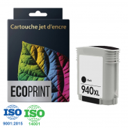 Cartouche d'encre HP 940XL Adaptable - Noir