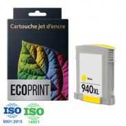 Cartouche d'encre HP 940XL Adaptable - Yellow