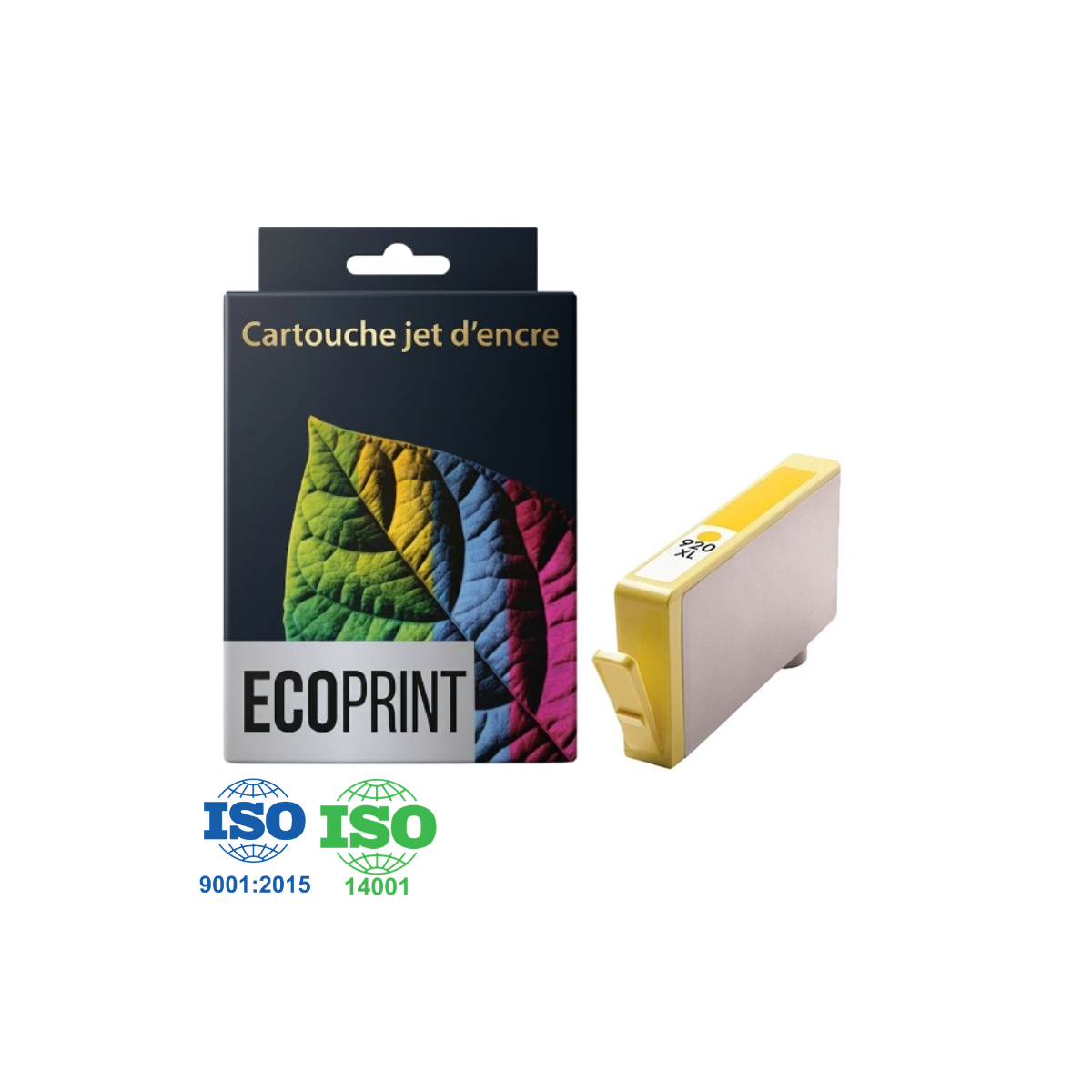 Cartouche jet d'encre Officejet HP 920XL - Jaune