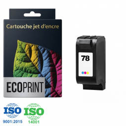 Cartouche d'encre HP 78 (C6578D) adaptable - Couleurs
